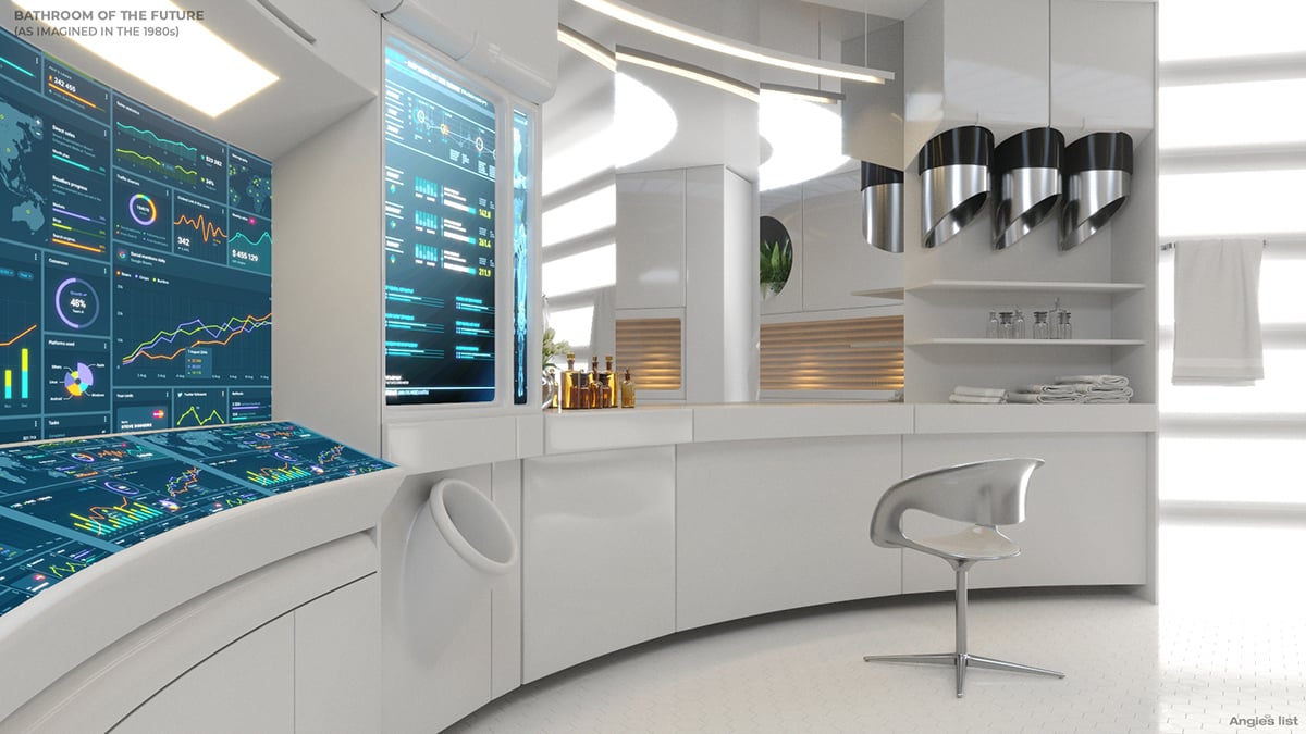 bathroom of the future digital makeup center