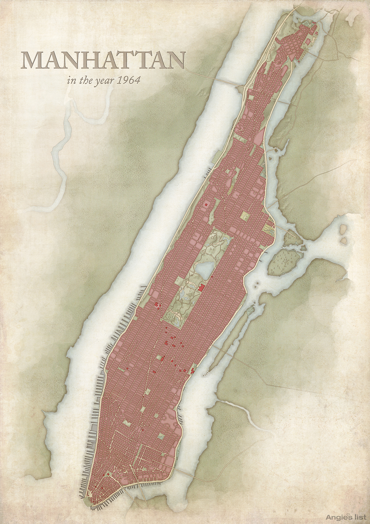 Manhattan in 1964