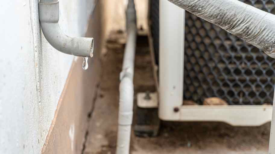 hvac condensate drain line