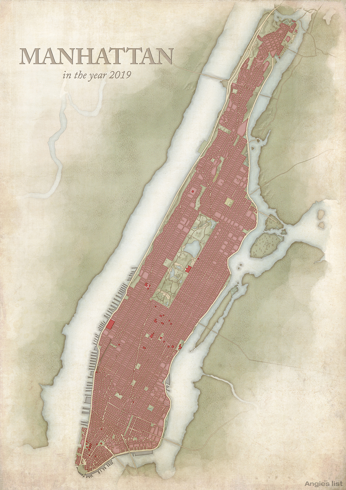 Manhattan in 2019