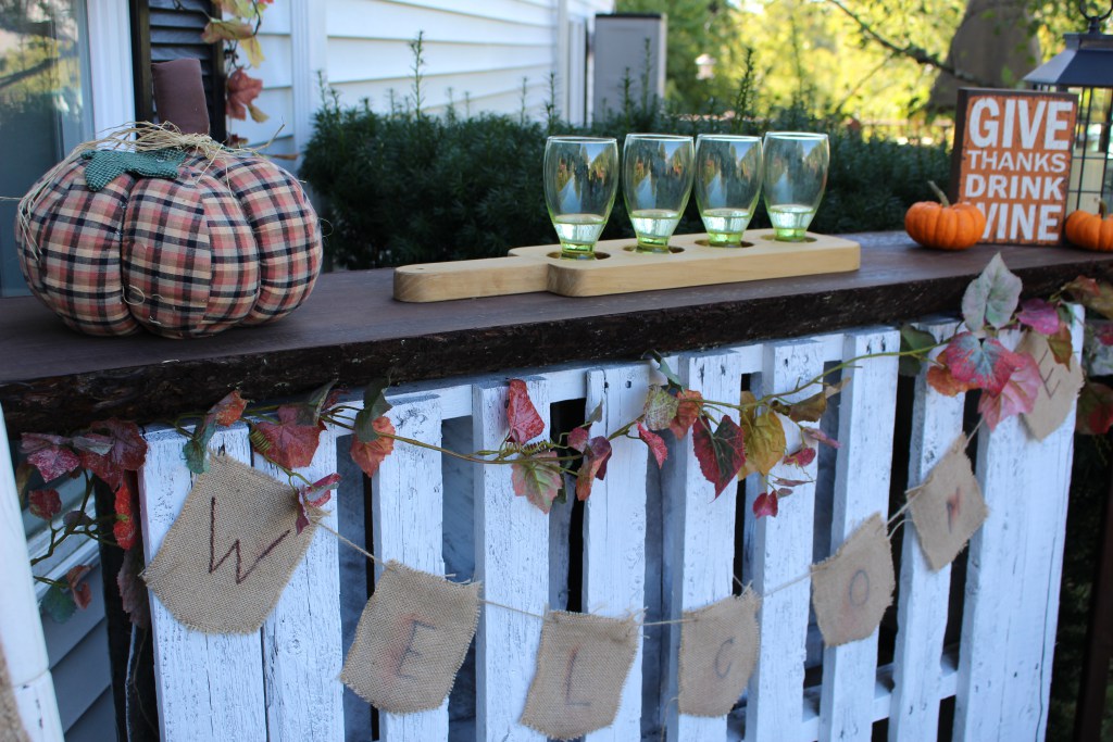 reclaimed pallet becomes upcycled bar