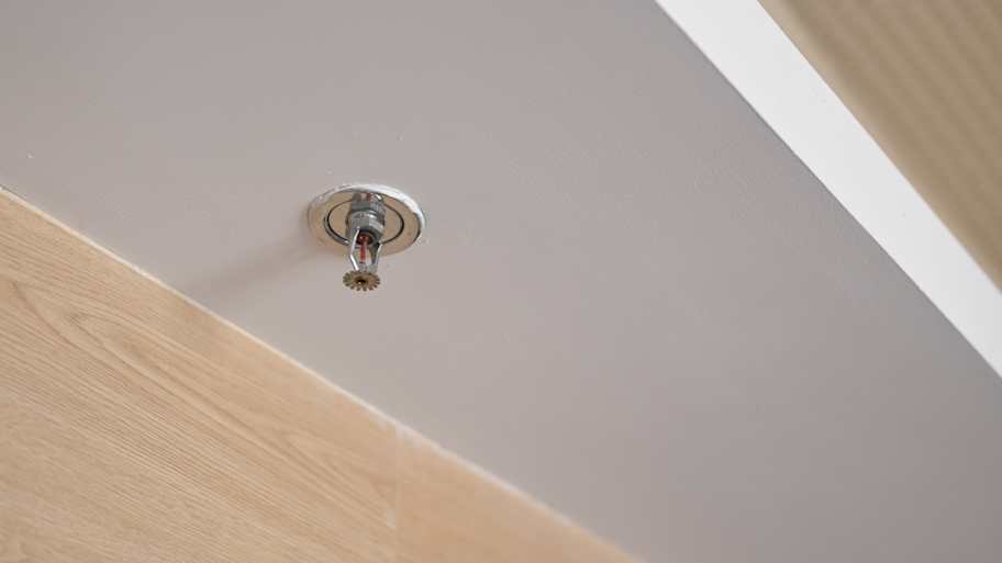 Ceiling fire alarm device
