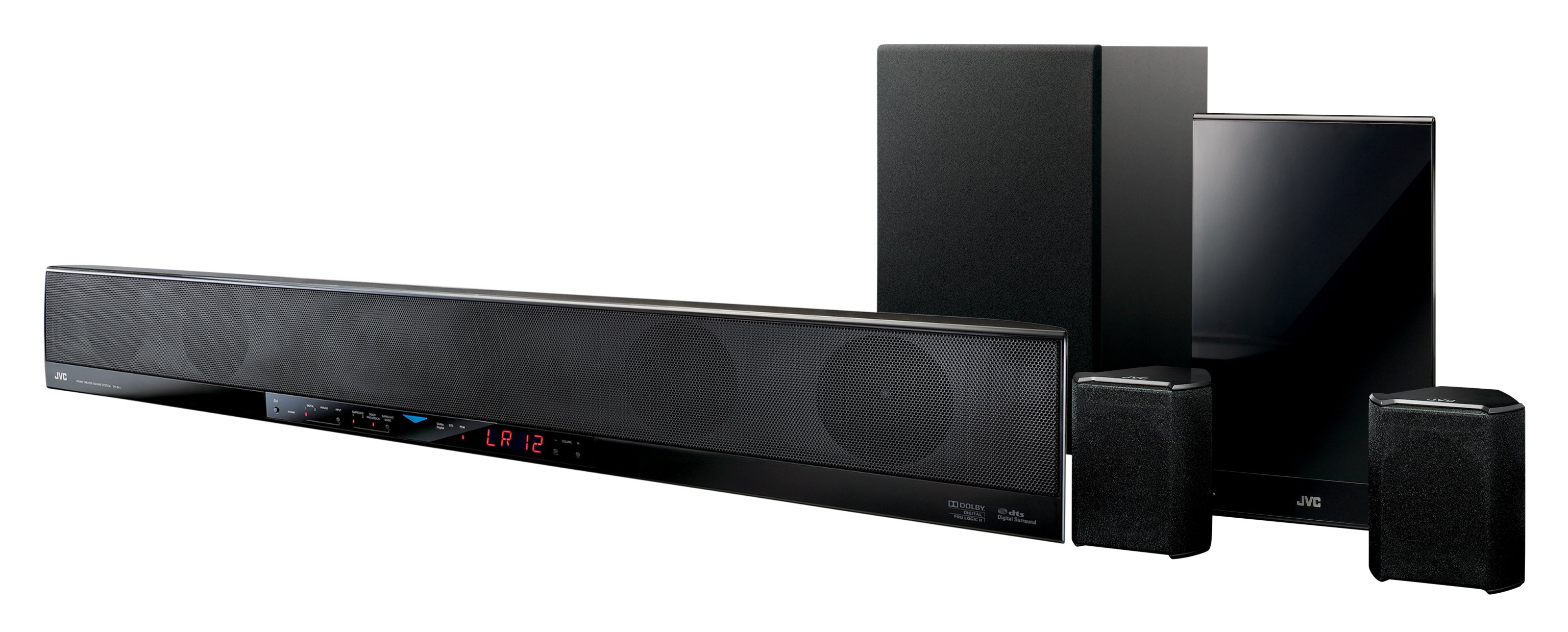 JVC Dual Wireless Soundbar Home Theater System TH-BA3.