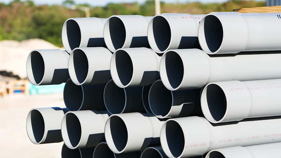 Stack of pipes