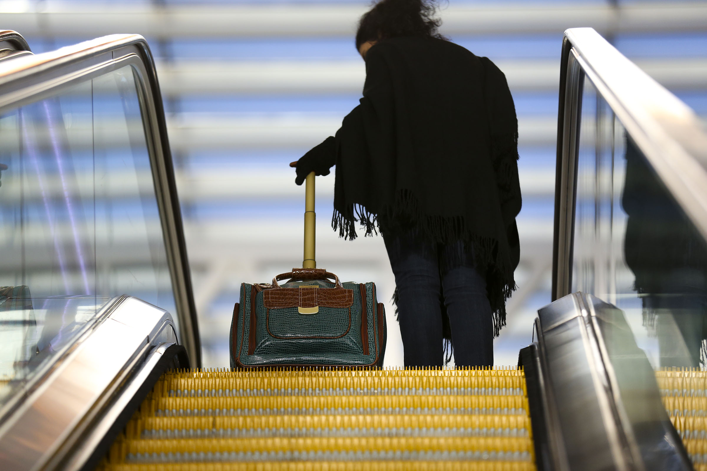 airport traveler