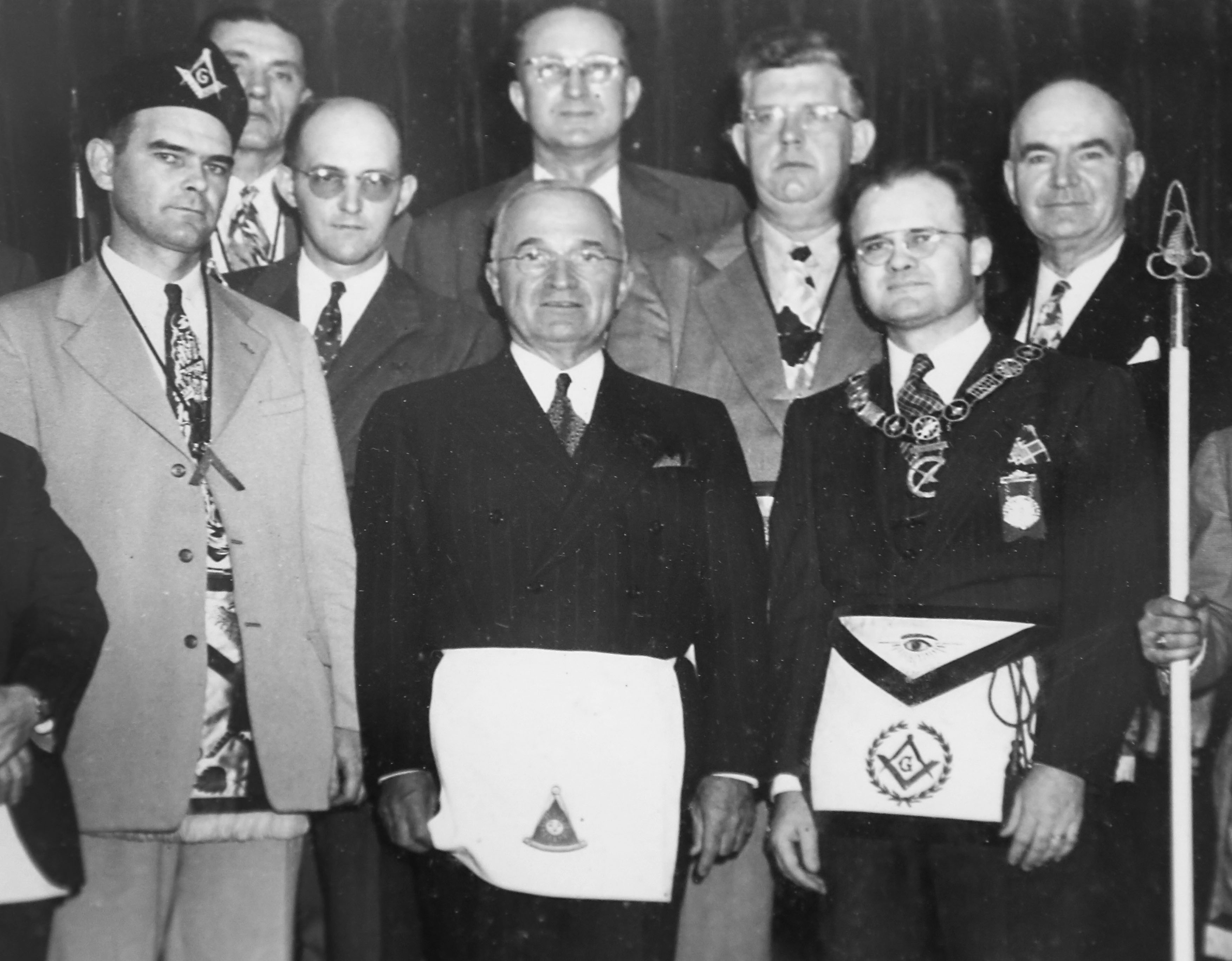 Harry Truman visits Beech Grove