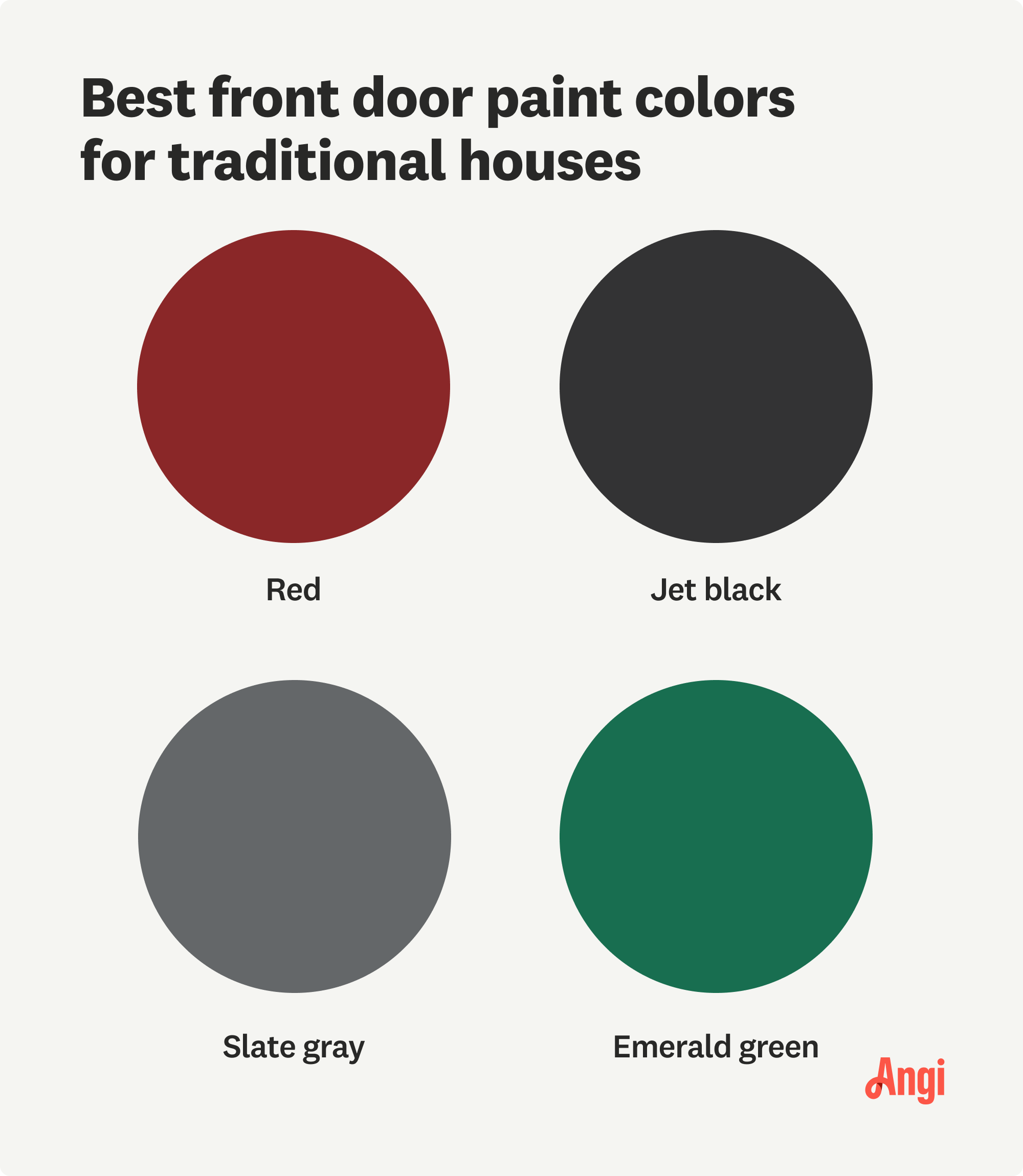 front door colors for traditional houses