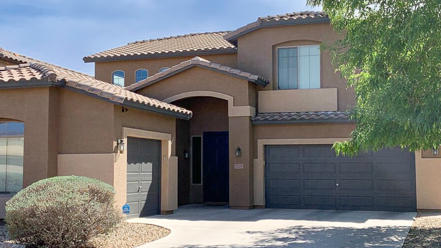 Brown home house exterior