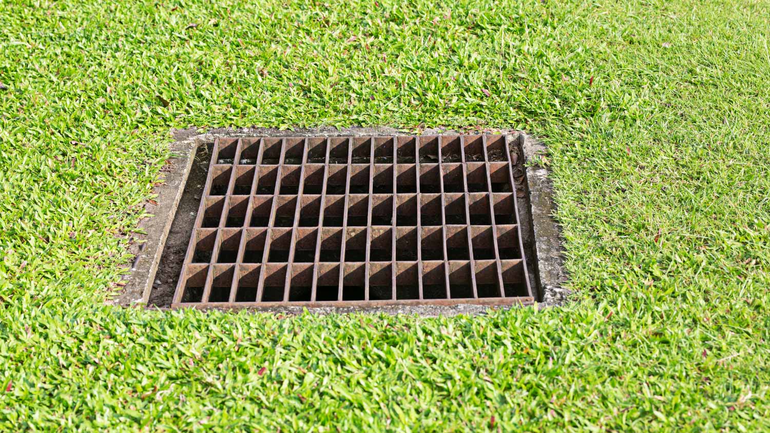 Drainage steel grate