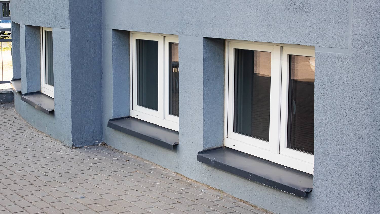 Set of egress basement windows