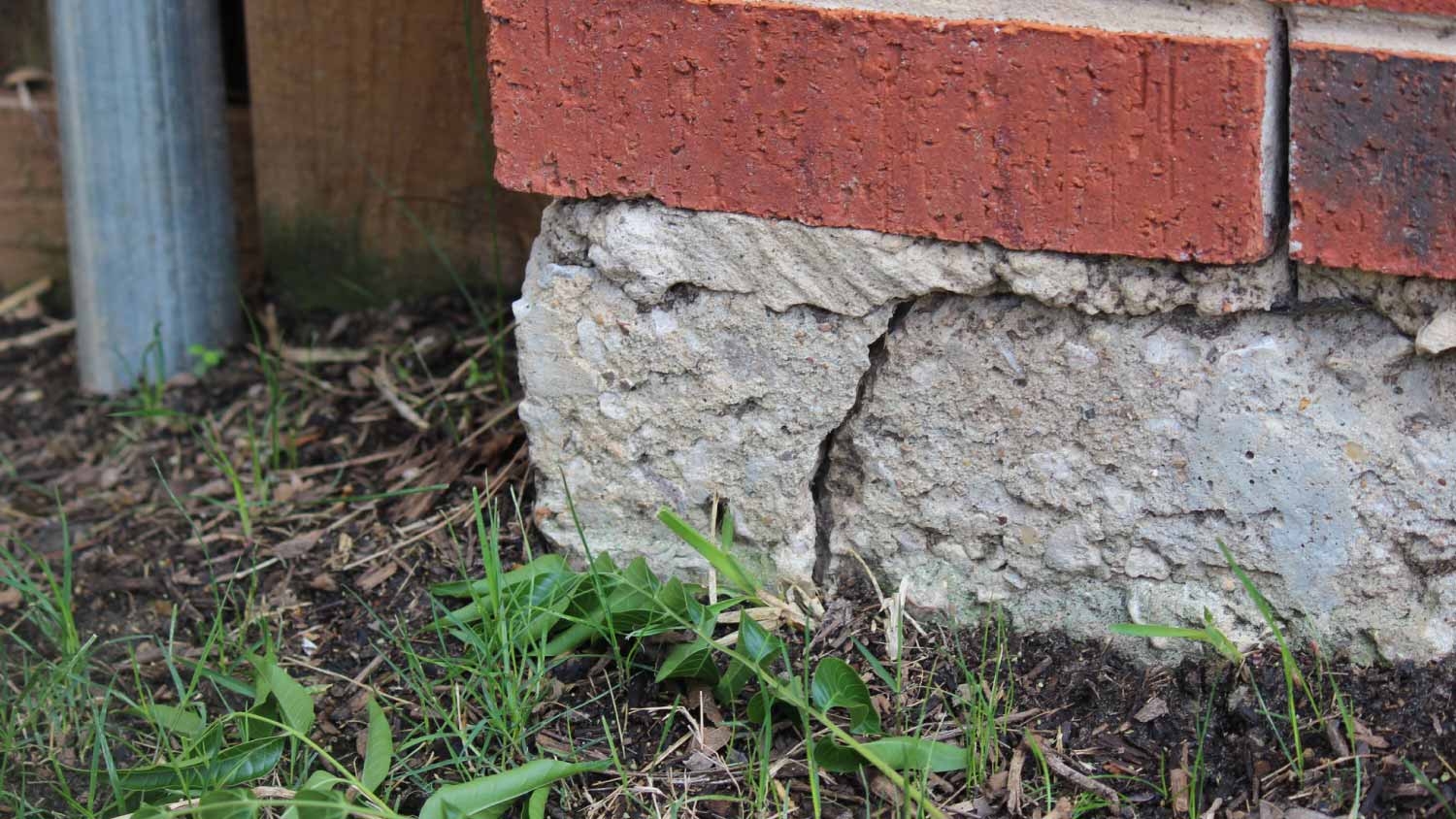 Exterior foundation problem