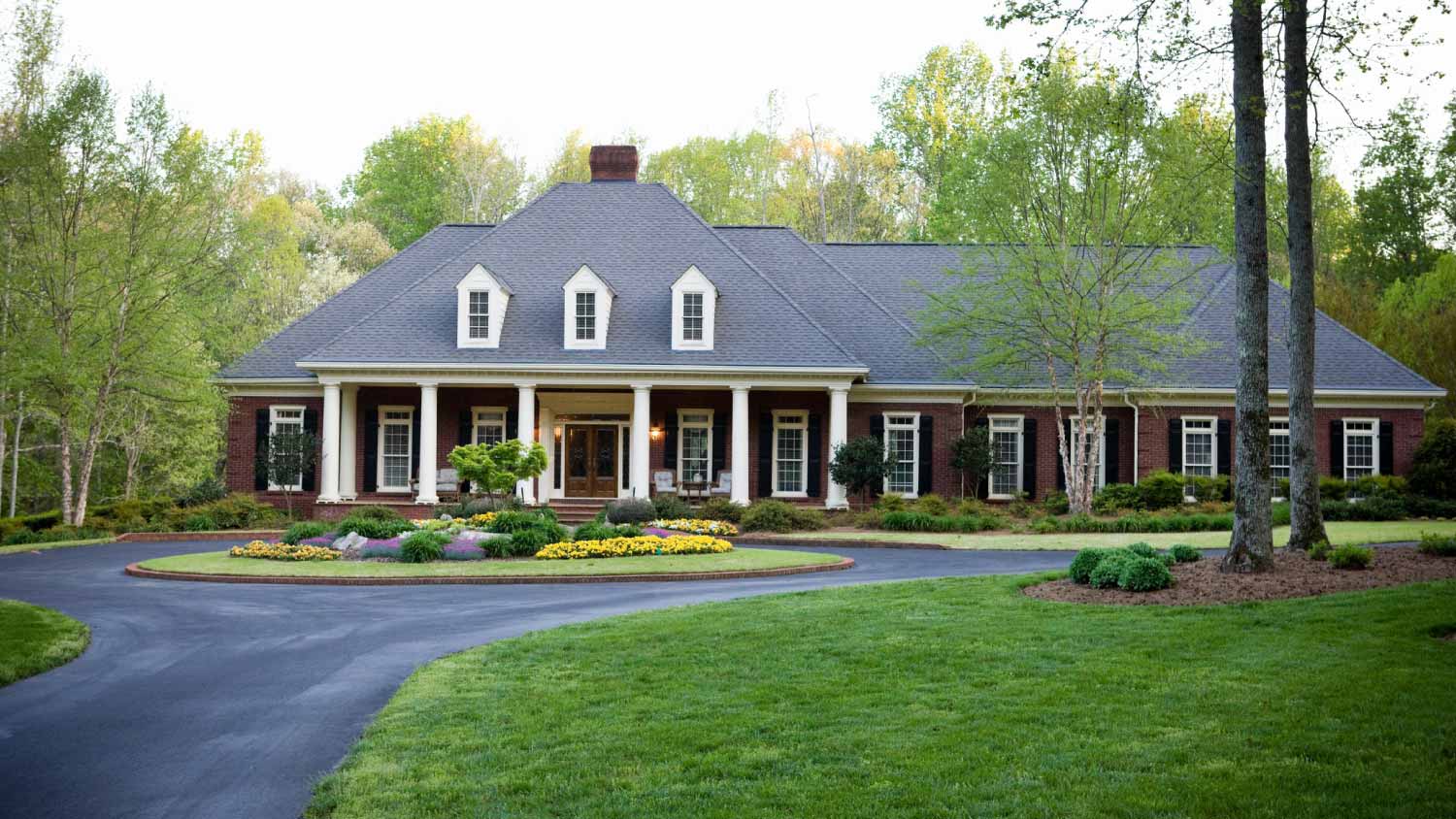 Exterior of house with a driveway