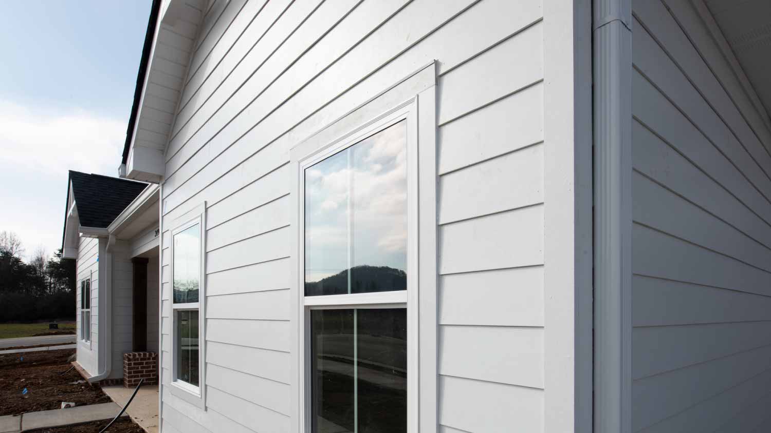 Facade of Modern home