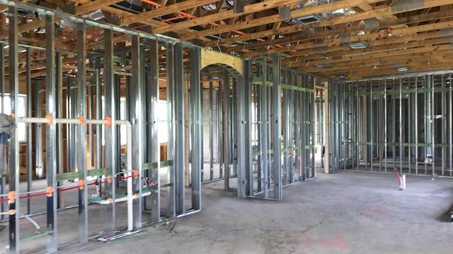 Framing interior walls