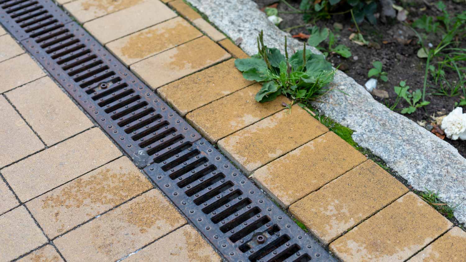 Grating of drainage system