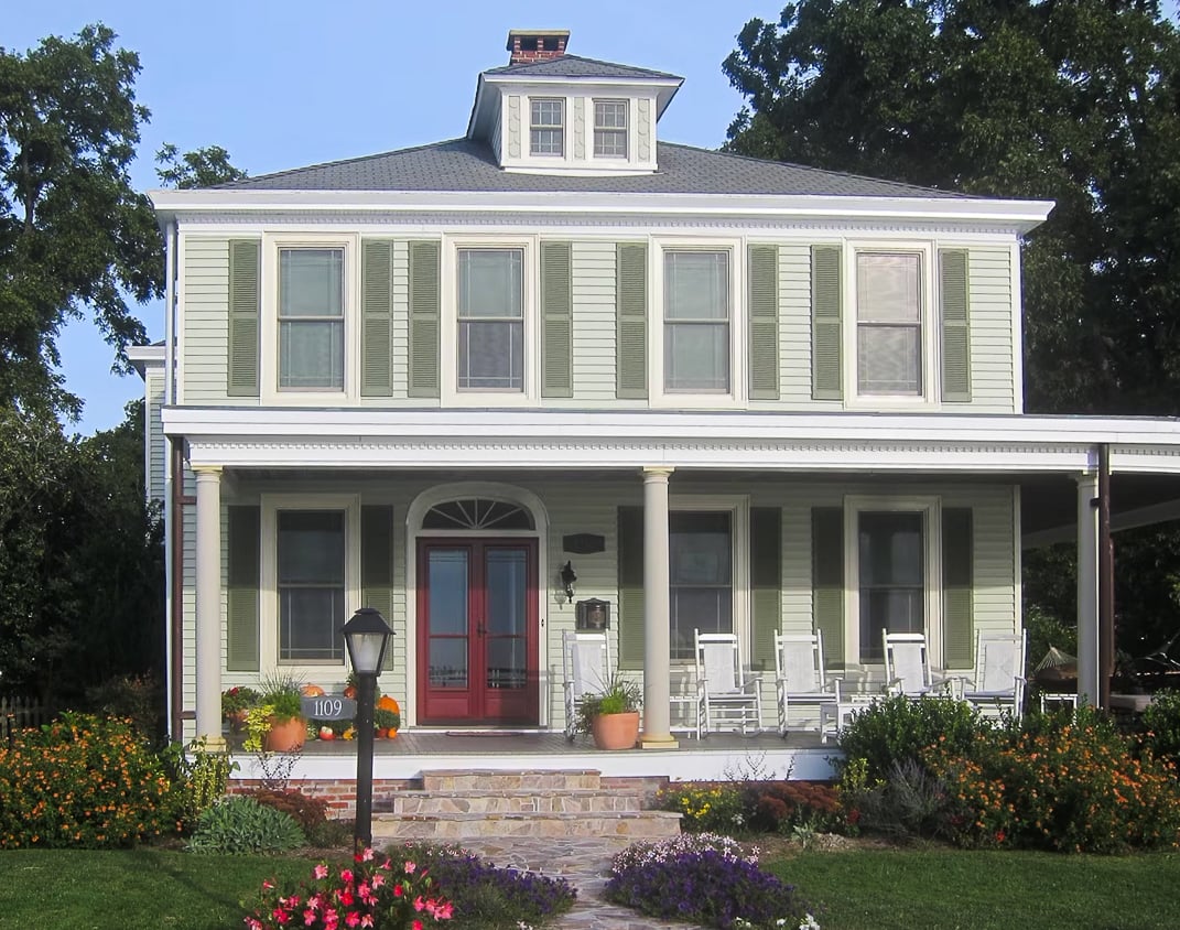 Green house exterior