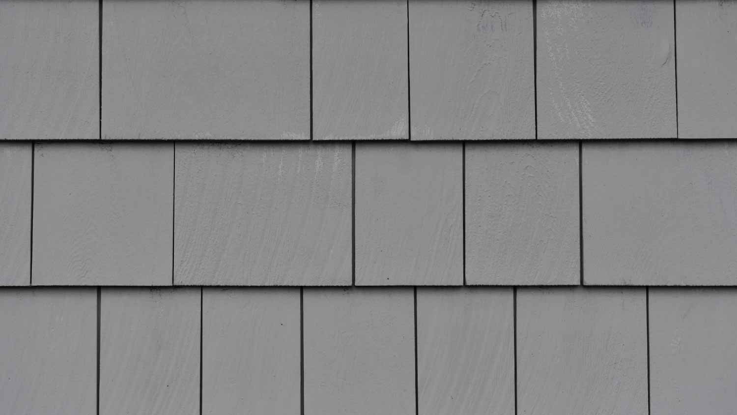 Grey cedar siding