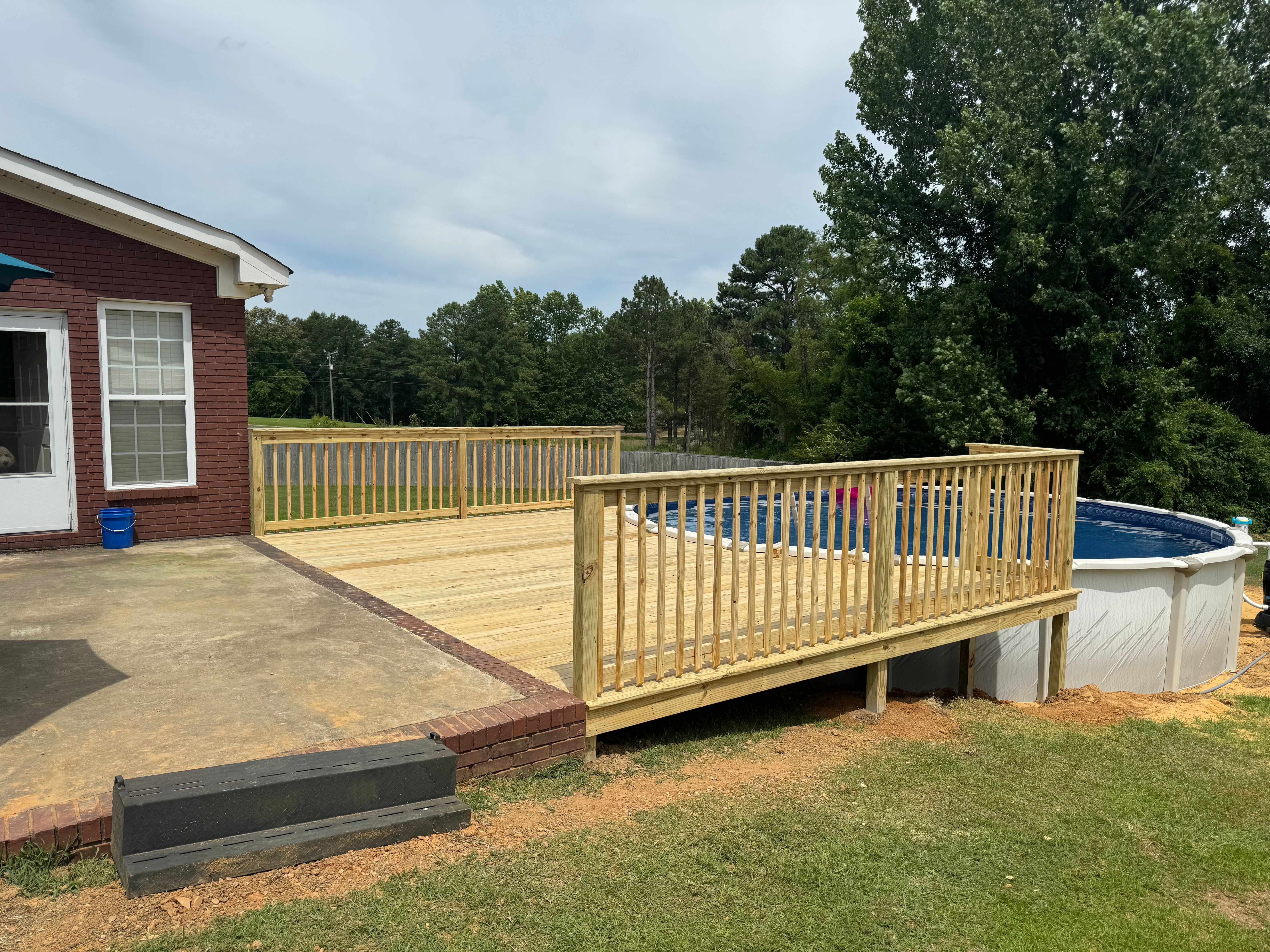 pool deck