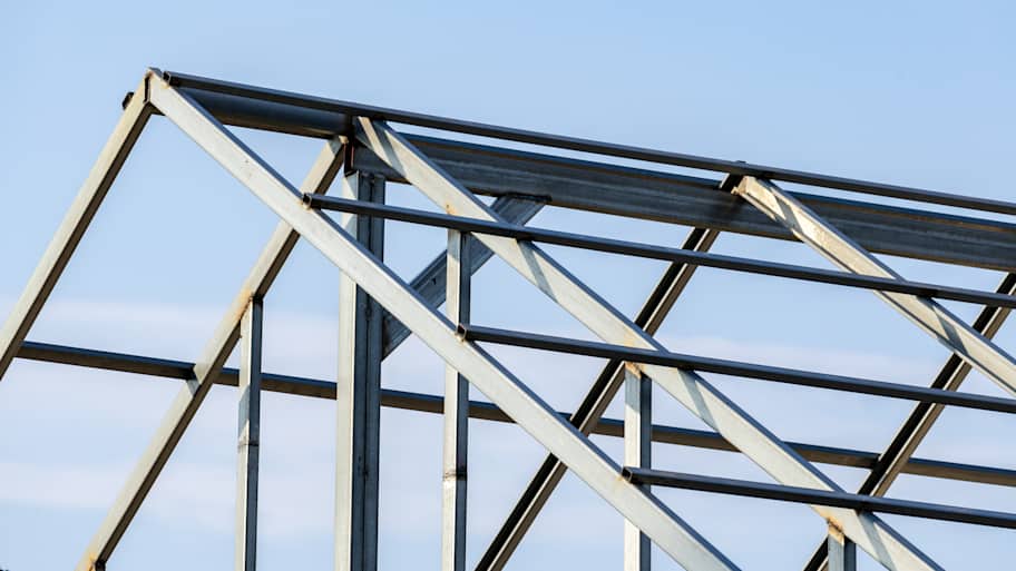 House metal frame