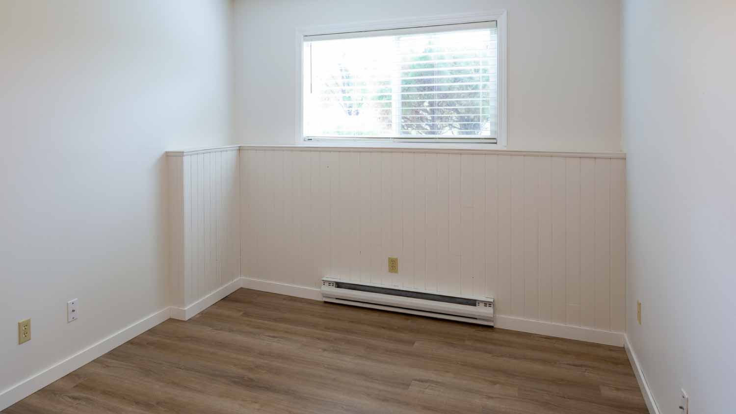 Interior of empty renovated apartment