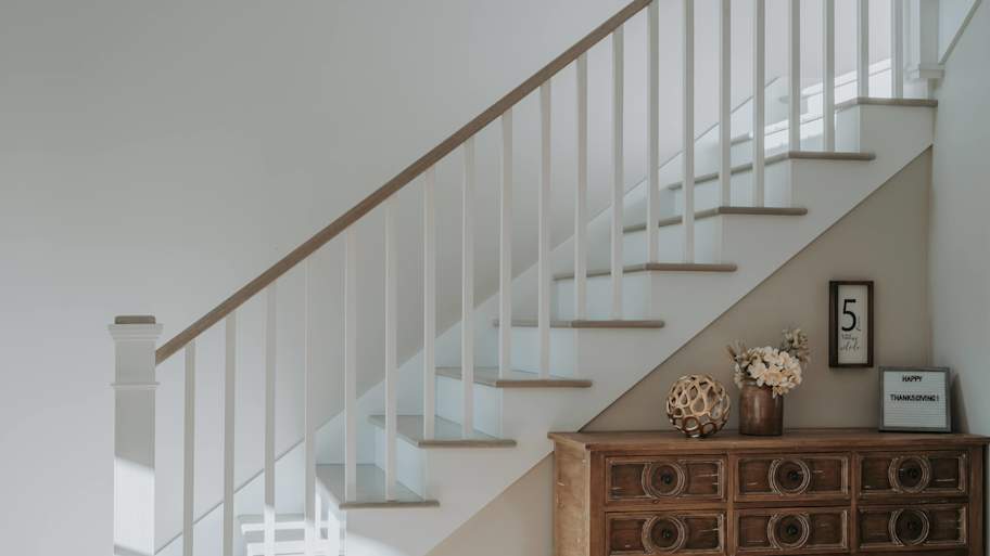 Interior of home with Staircase
