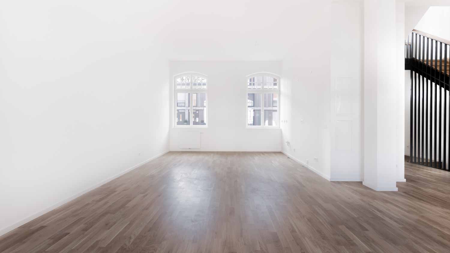 Interior view of a living room