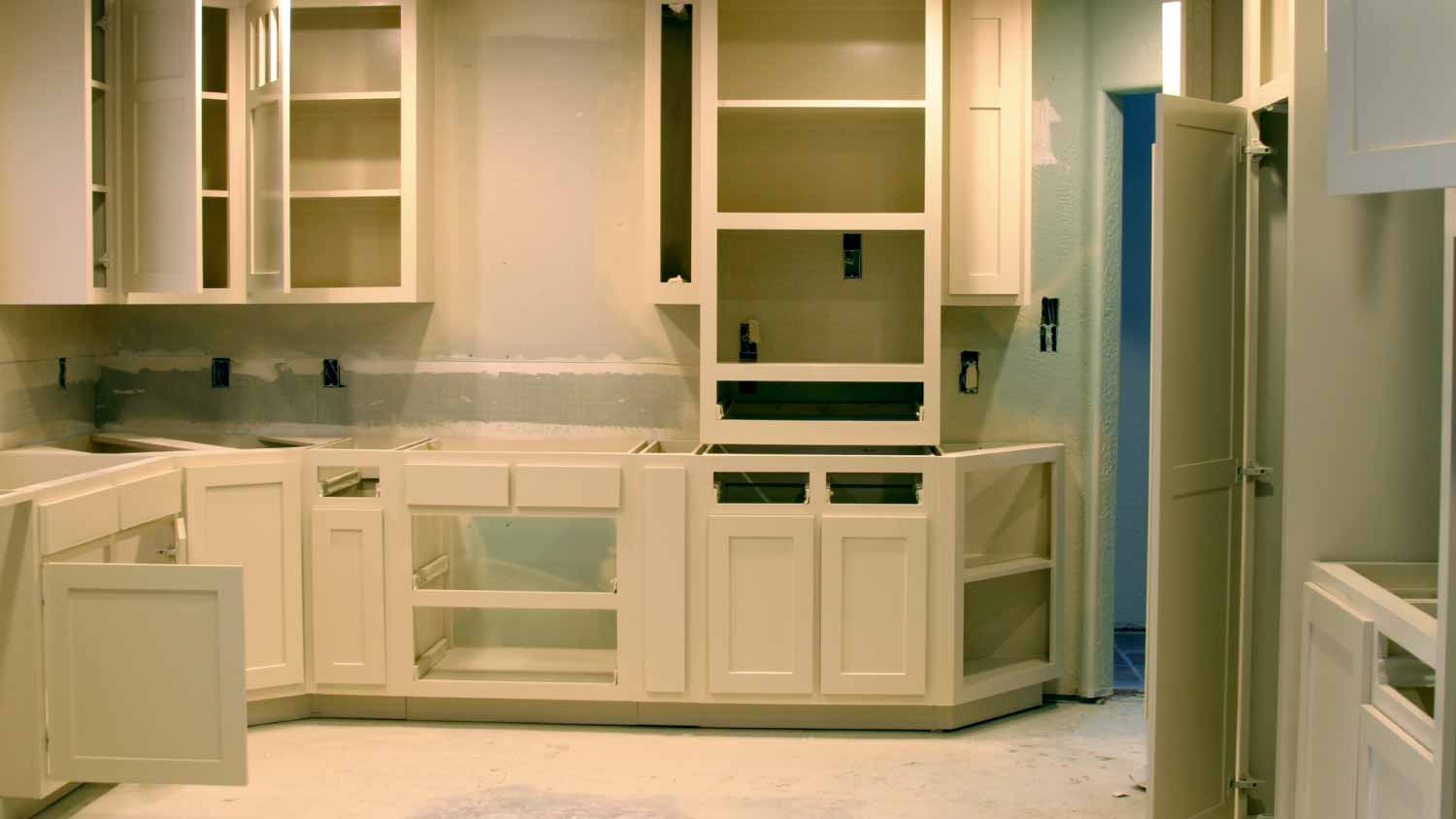 Kitchen under renovation