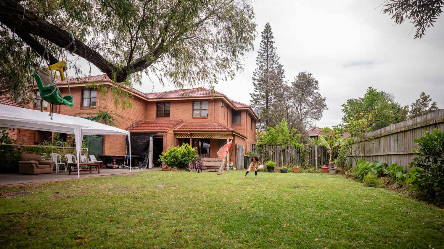 Large house with huge garden