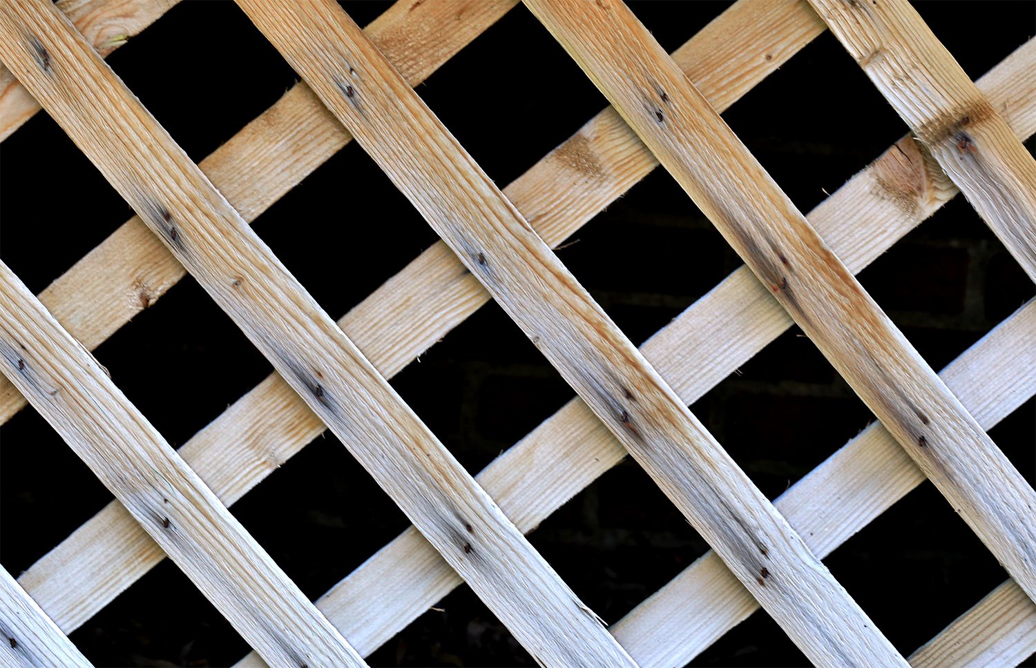 Latticed porch