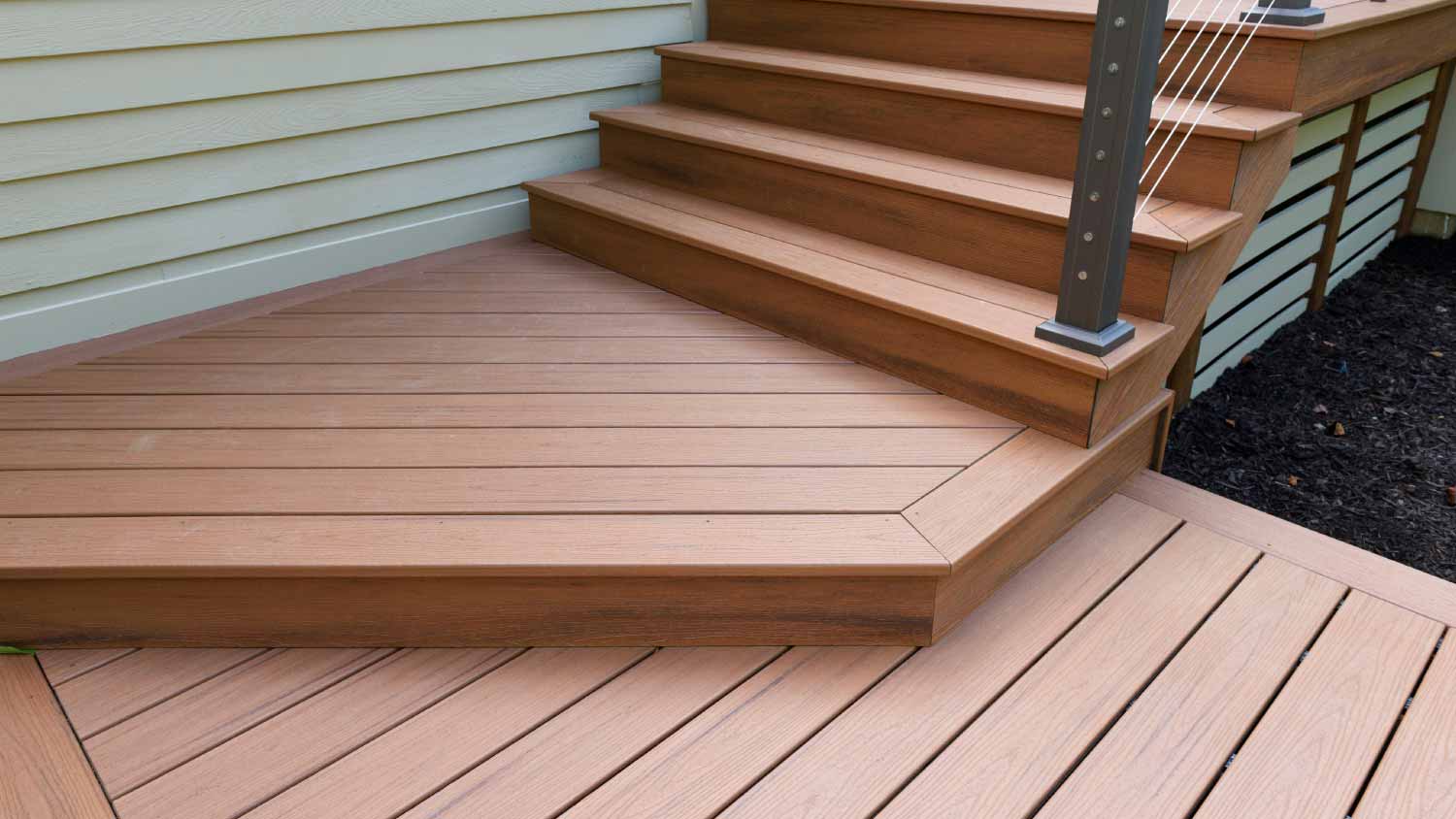 New modern front porch