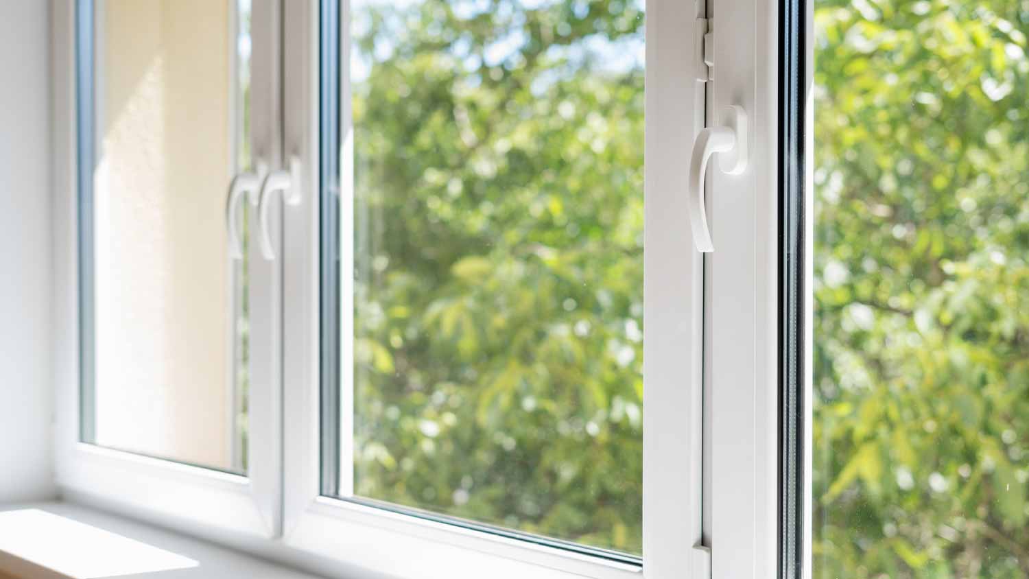 New plastic window