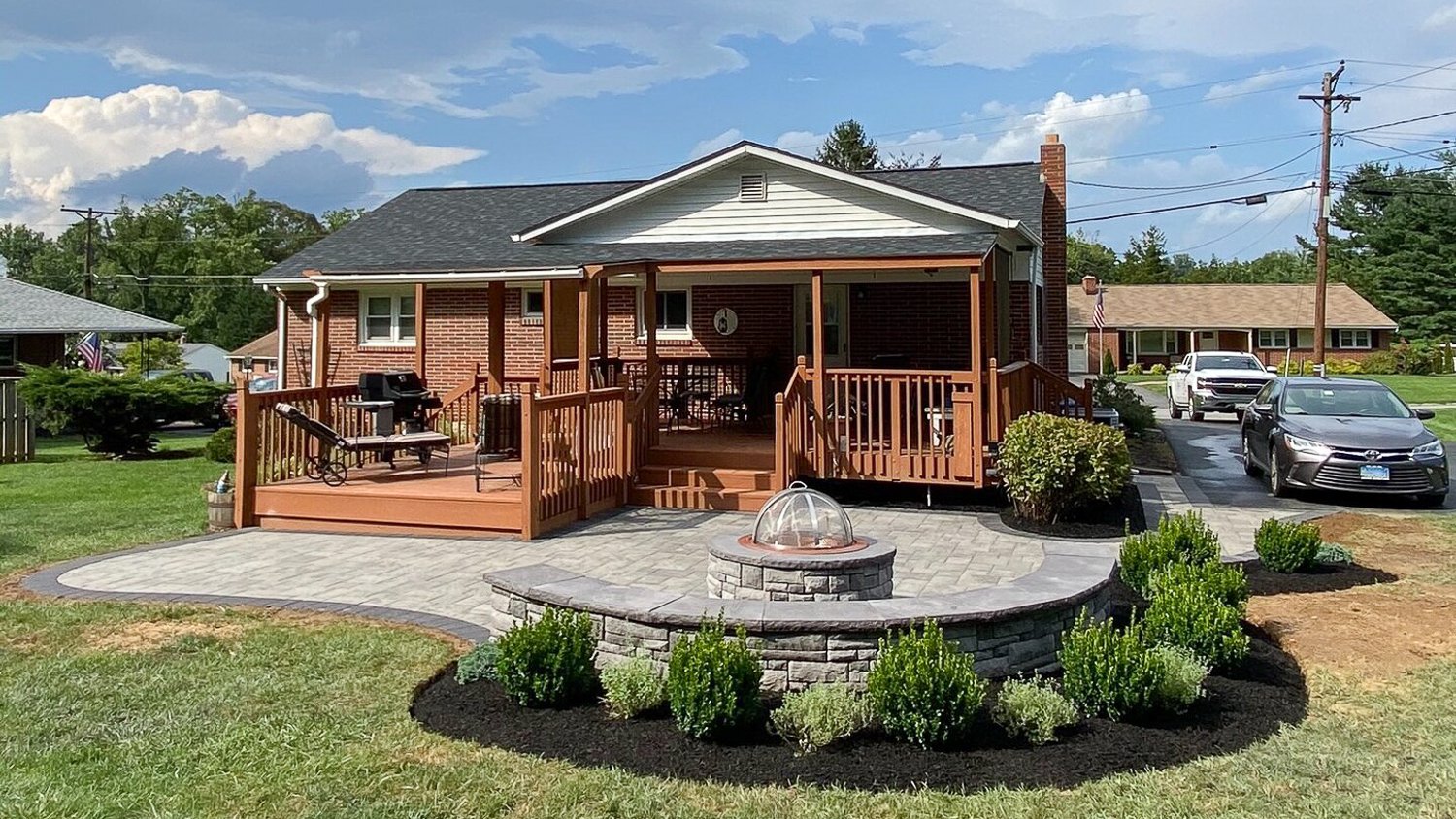 Nice house with paver patio