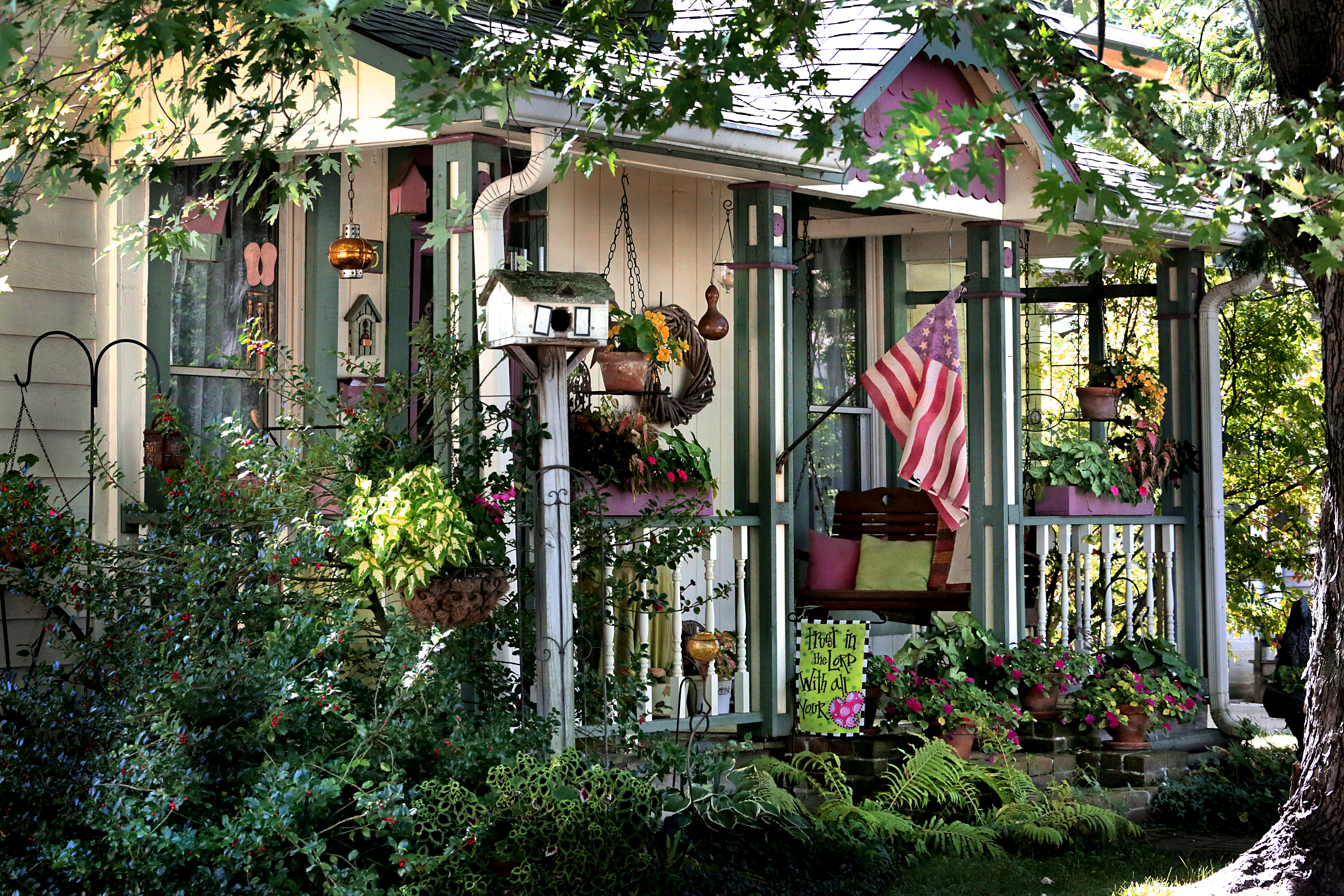 Old home in Greenwood, Indiana