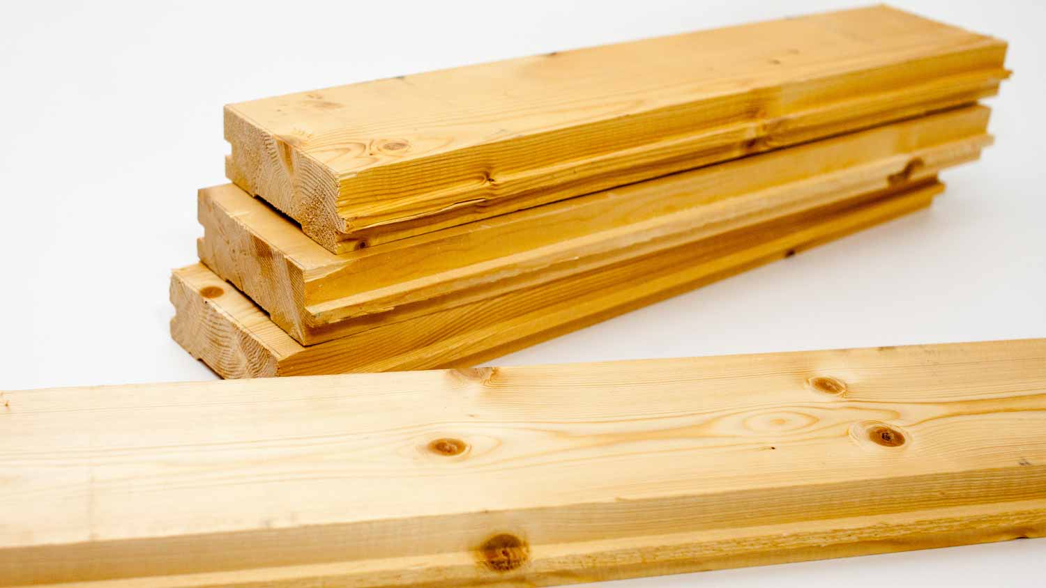 Pile of bamboo boards