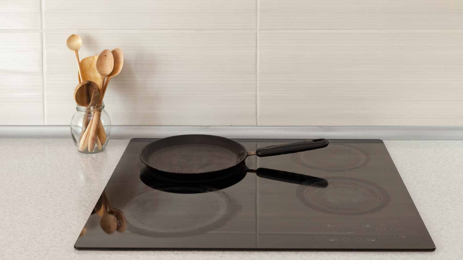 Pot in modern kitchen