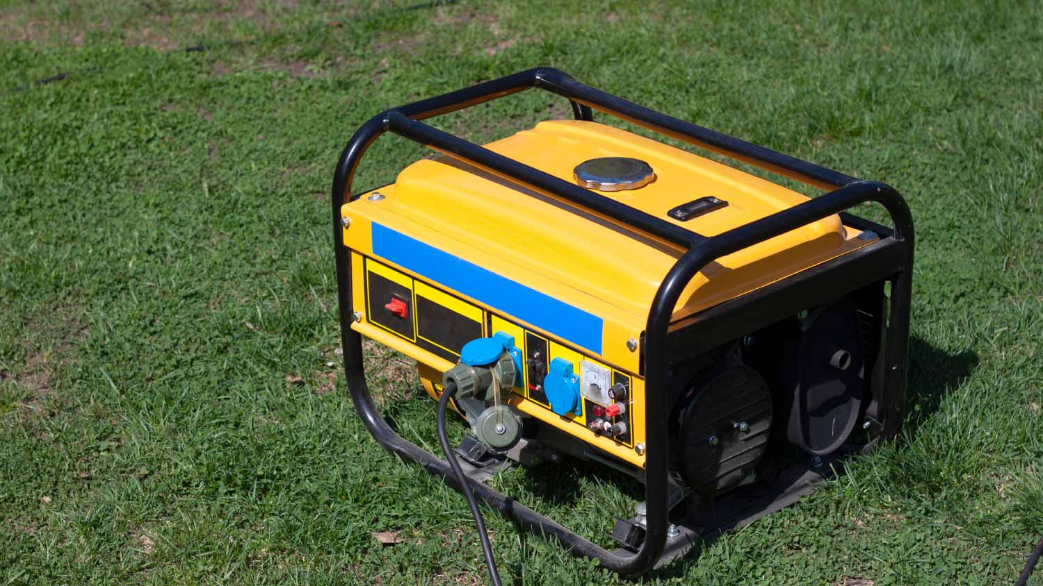 Powerful portable diesel generator