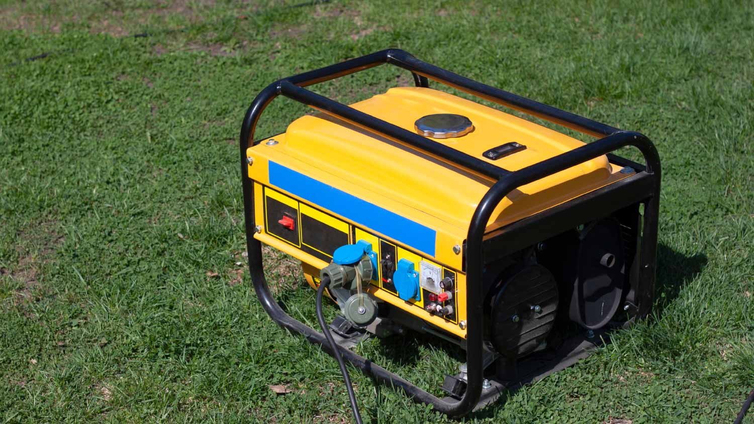 Powerful portable diesel generator