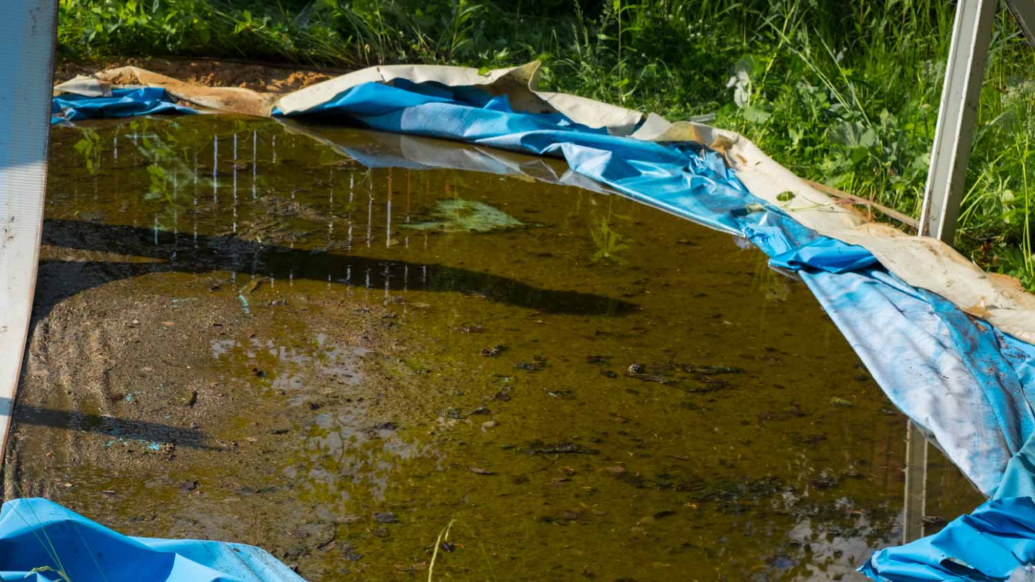 Removal of old above ground pool