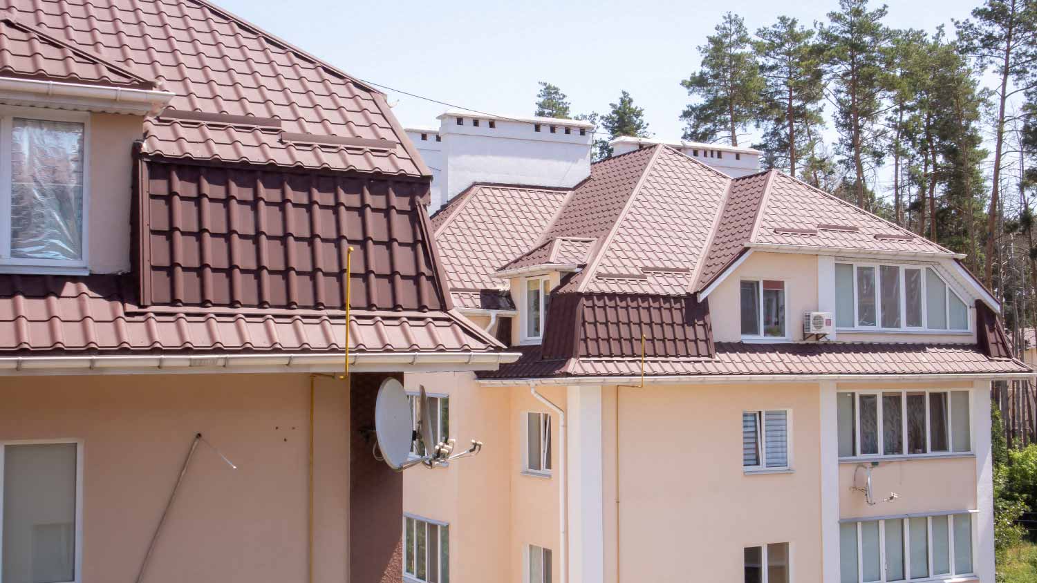 Roof on residential property