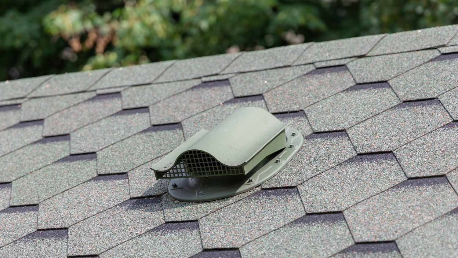 Single attic ventilation