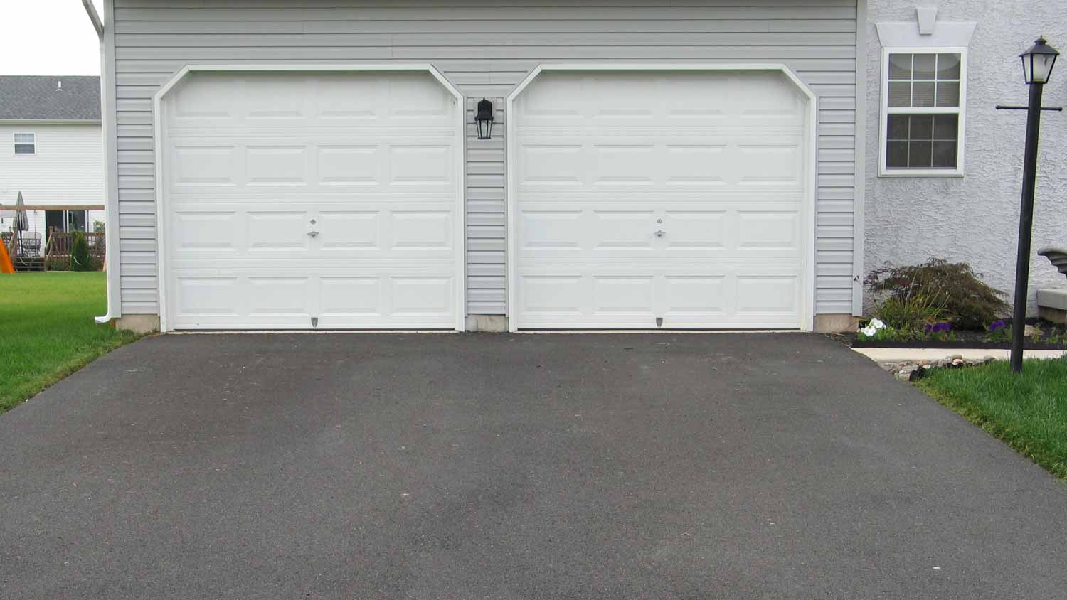 Standard driveway concrete