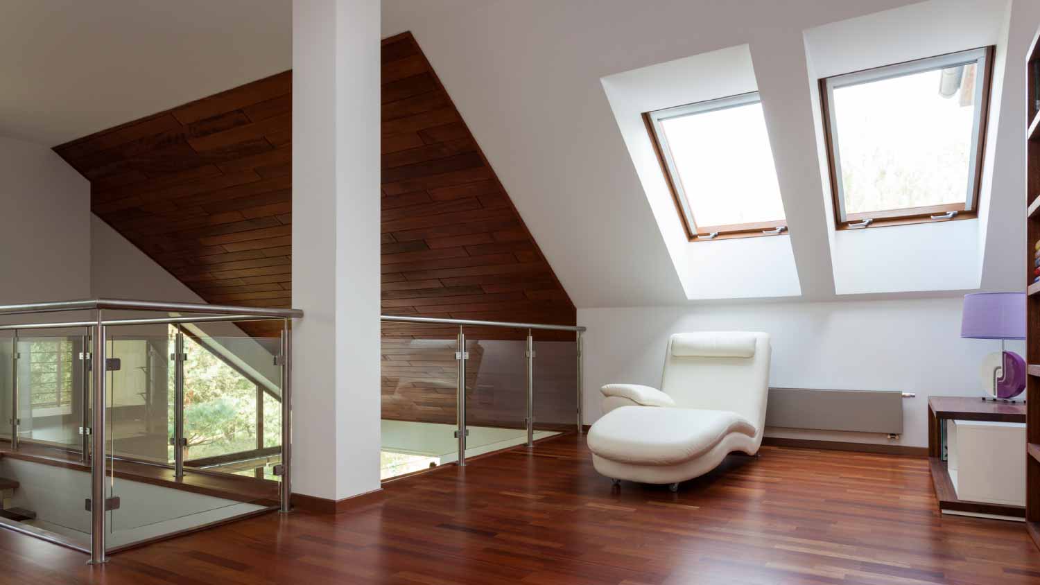 Stylish attic loft