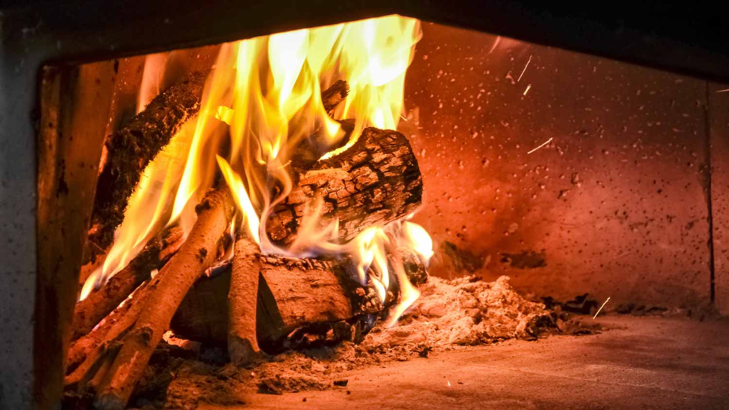 Traditional firewood oven