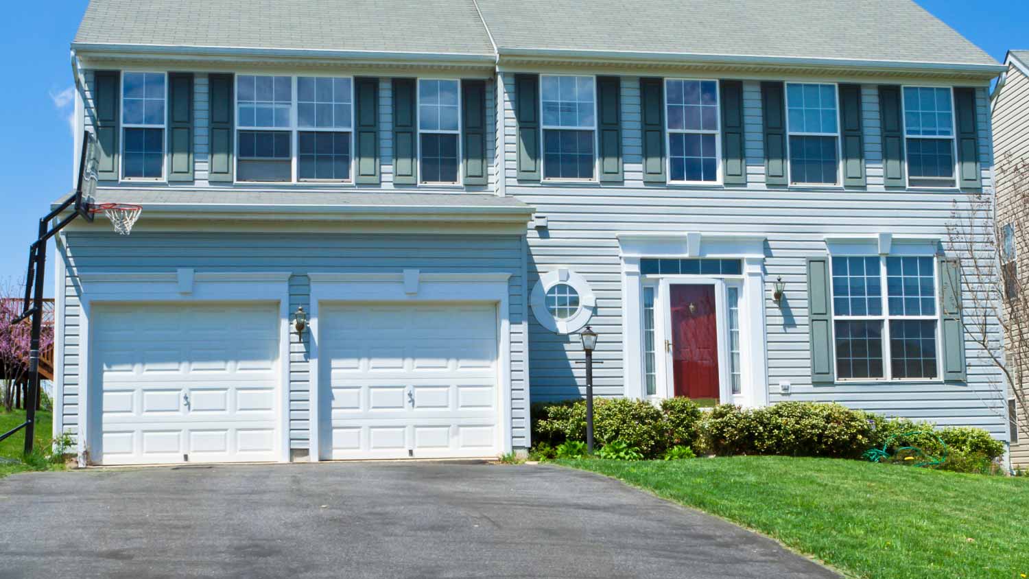 Vinyl single family house