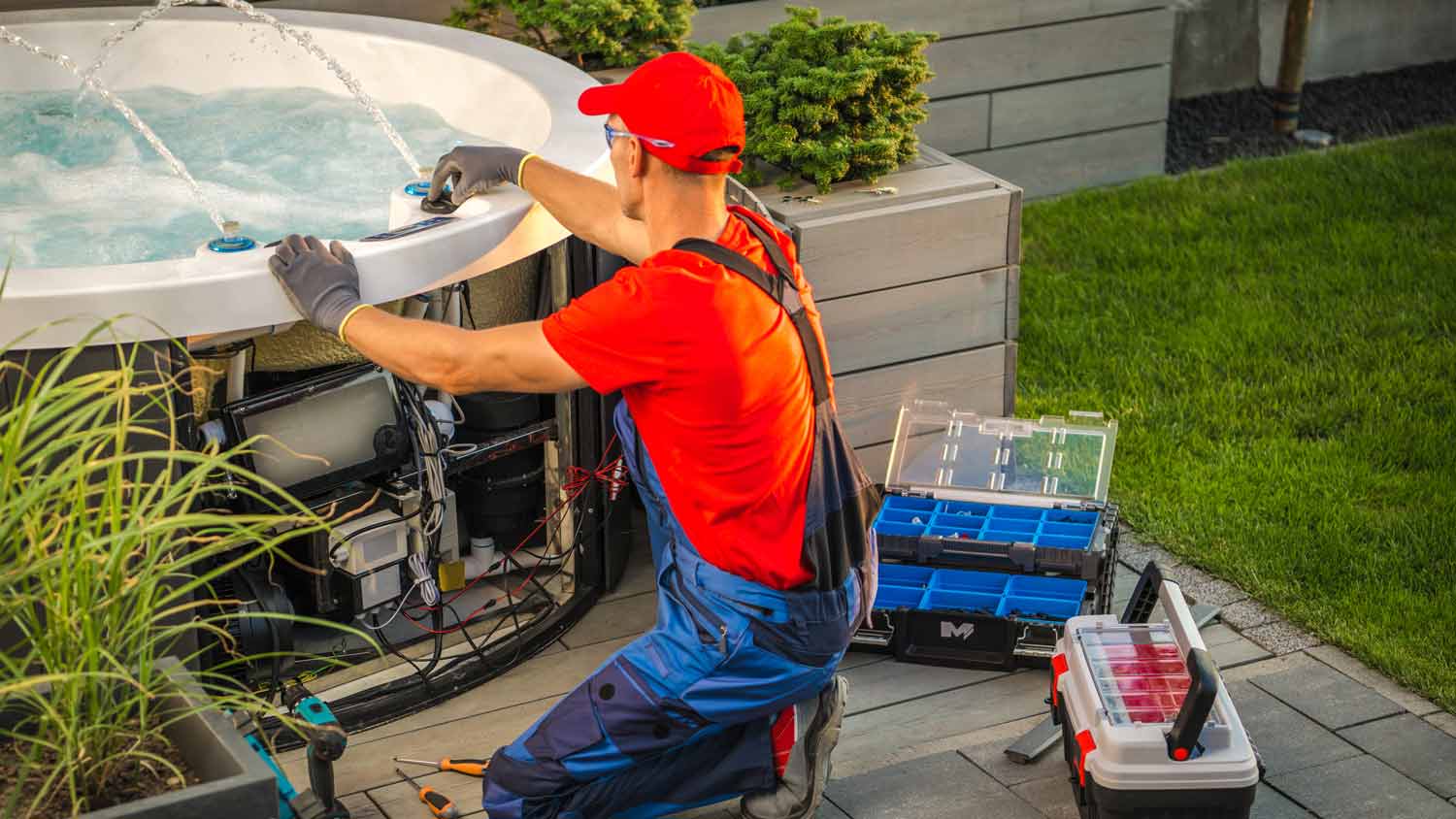 hot tub technician