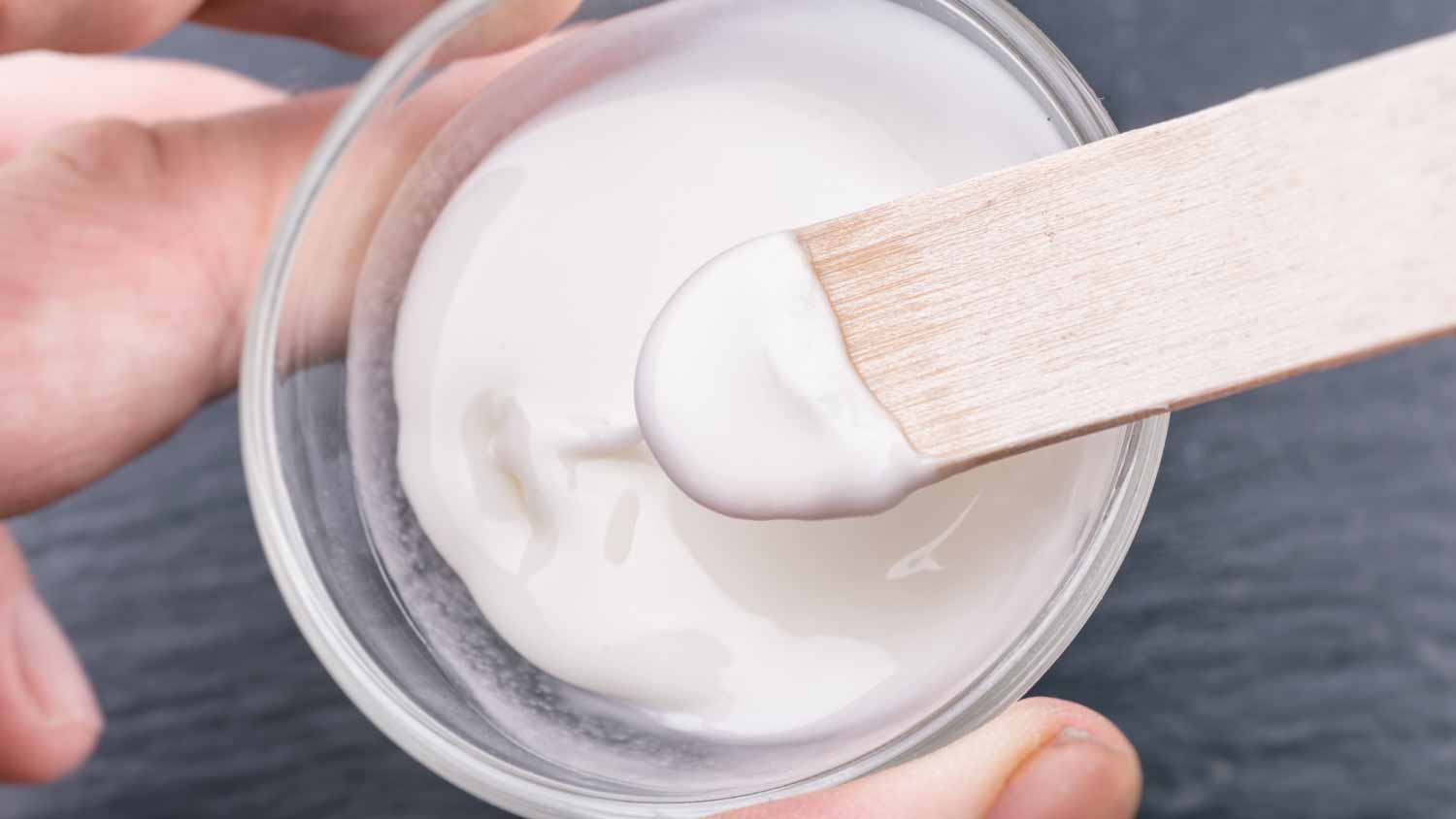 Baking soda paste