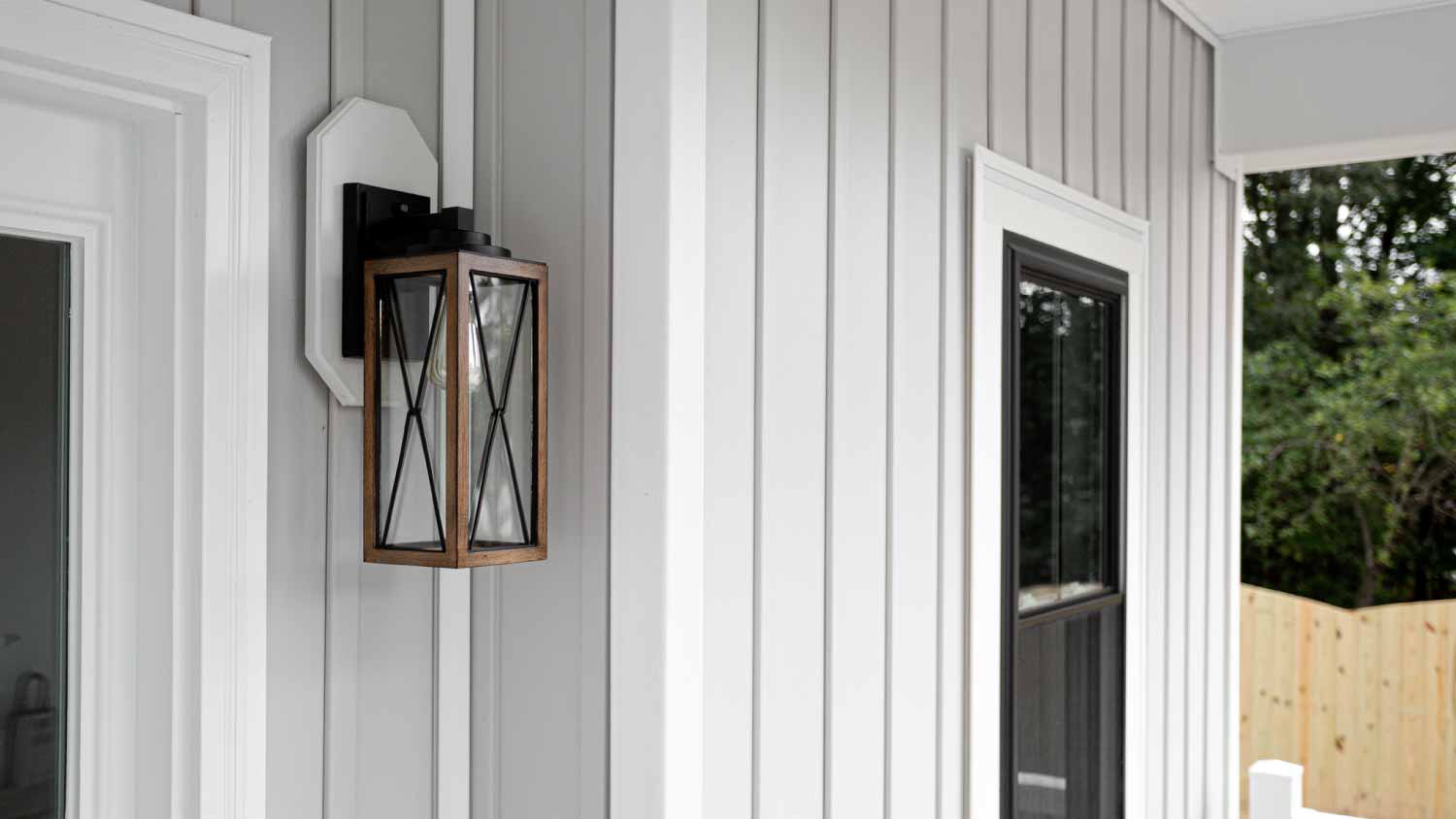 Farmhouse front porch