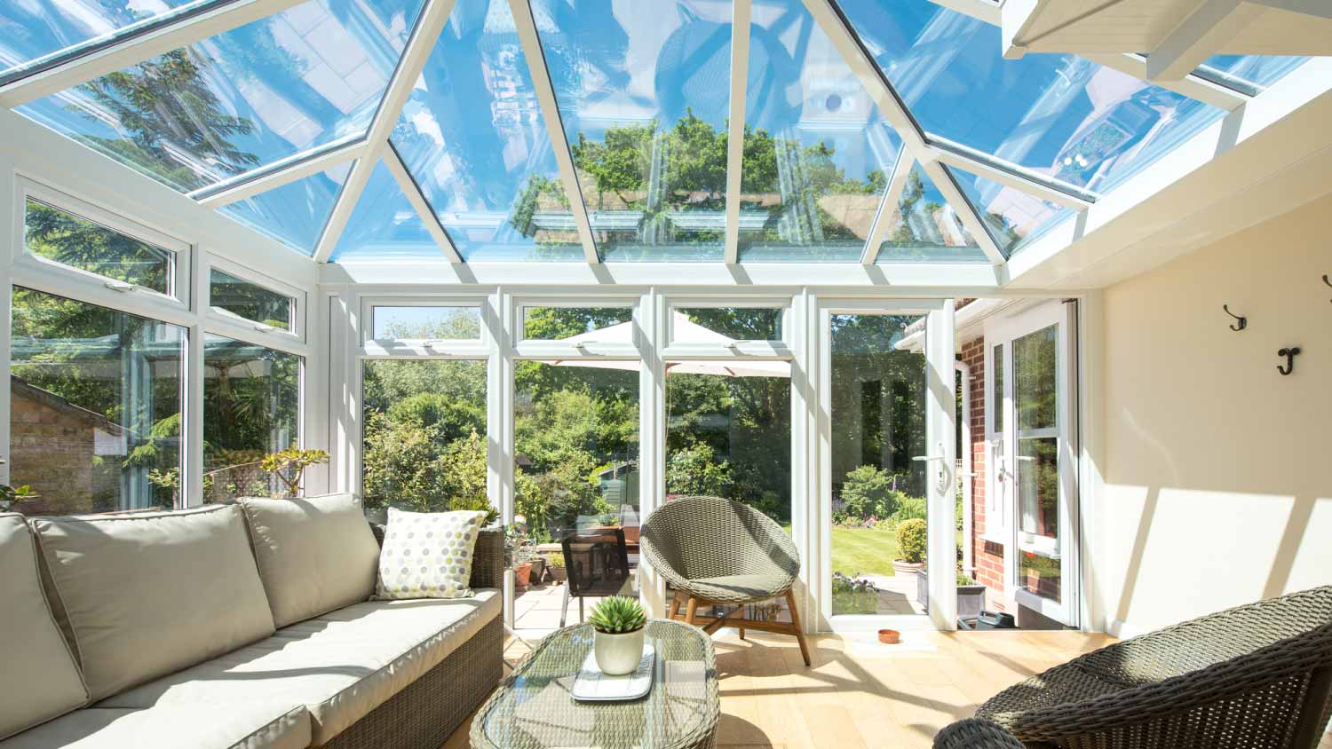 PVC conservatory extension 