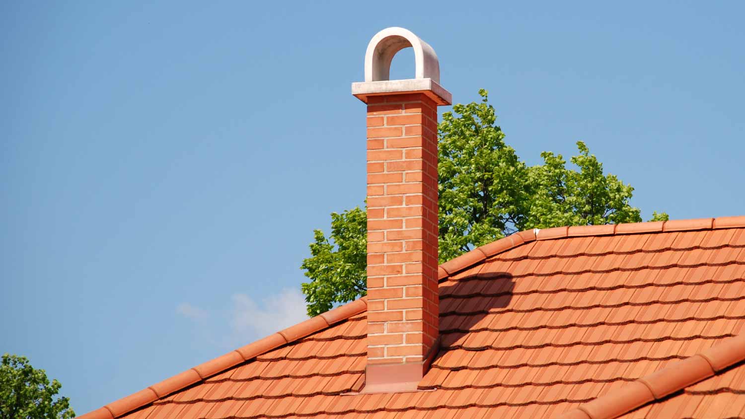 Smokestack on the roof