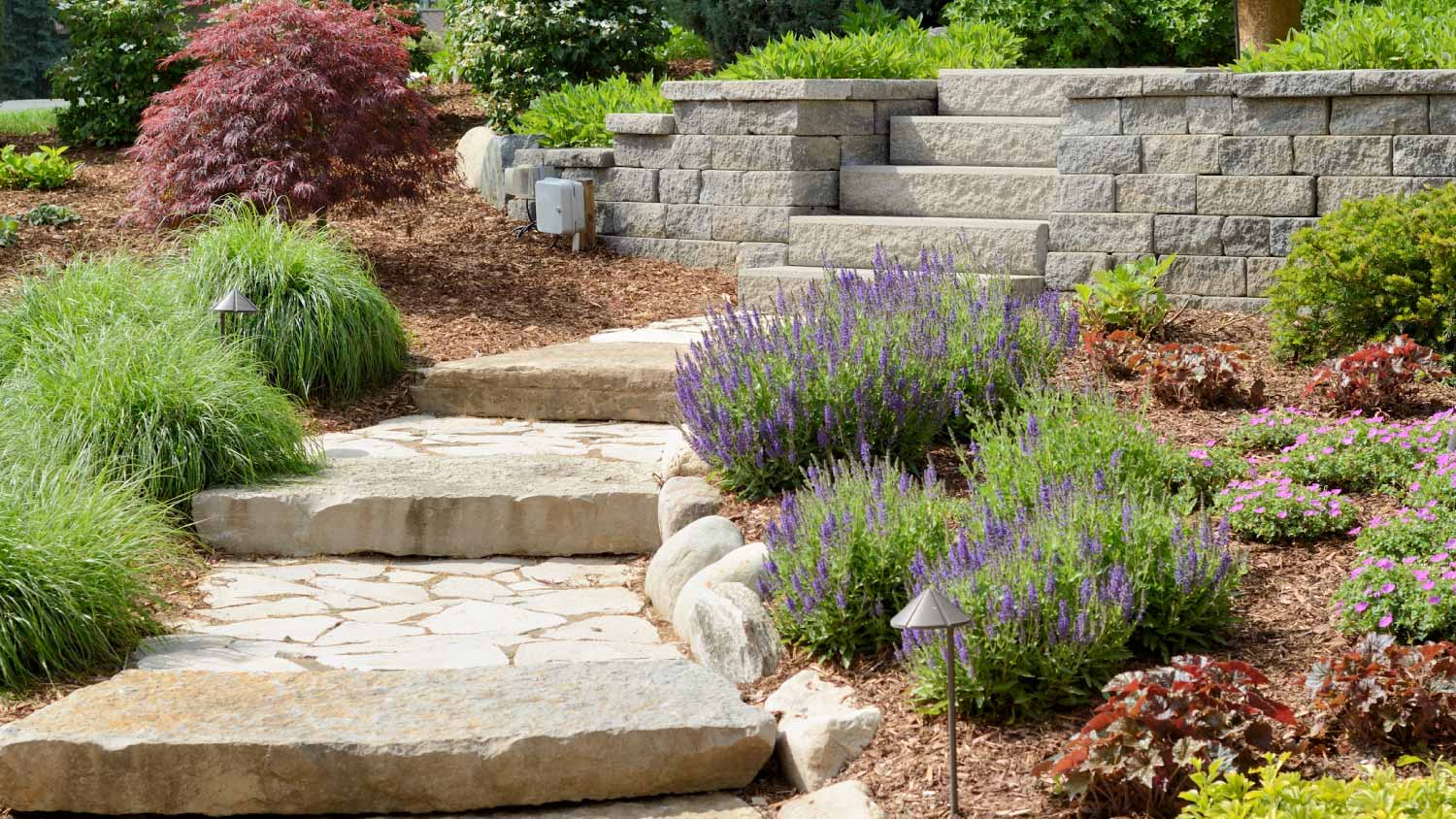 Retaining Wall Installation